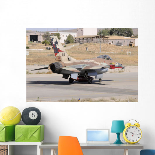 Israeli Air Force F-16b Wall Decal
