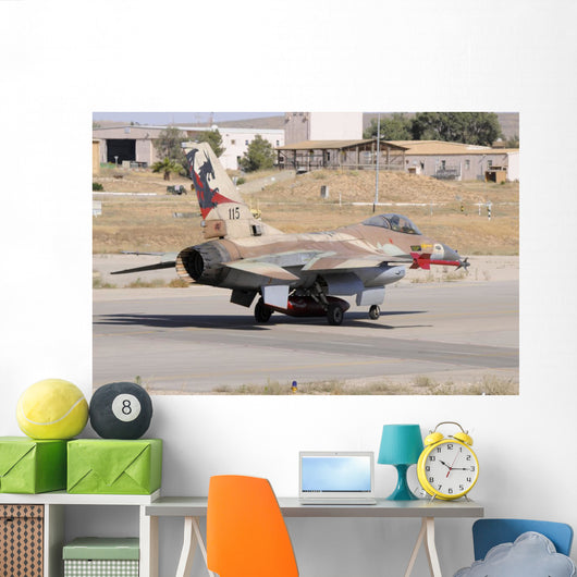 Israeli Air Force F-16b Wall Decal