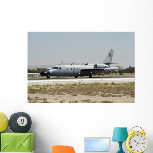 Israeli Air Force 1124n Grounded Wall Decal