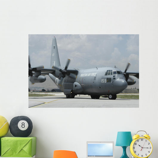 Pakistan Air Force C-130e Wall Decal