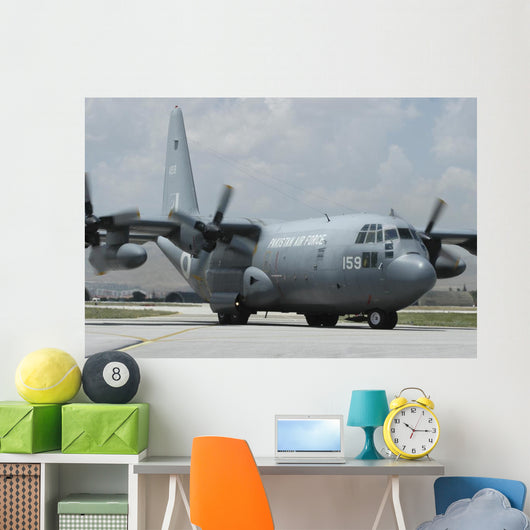 Pakistan Air Force C-130e Wall Decal