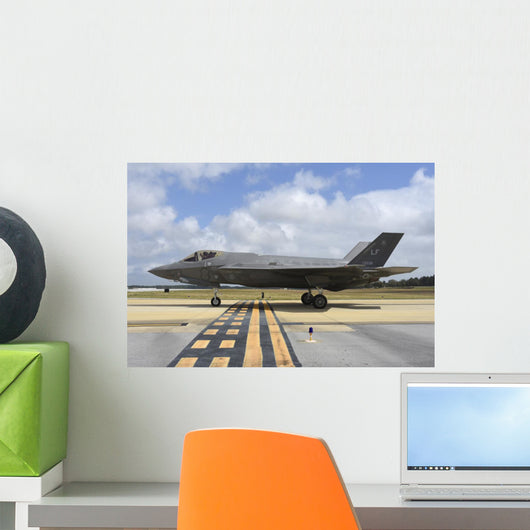 Us Air Force F-35a Left Wall Decal