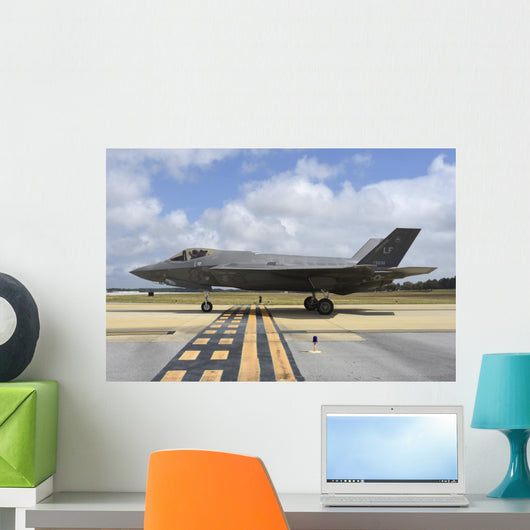 Us Air Force F-35a Left Wall Decal