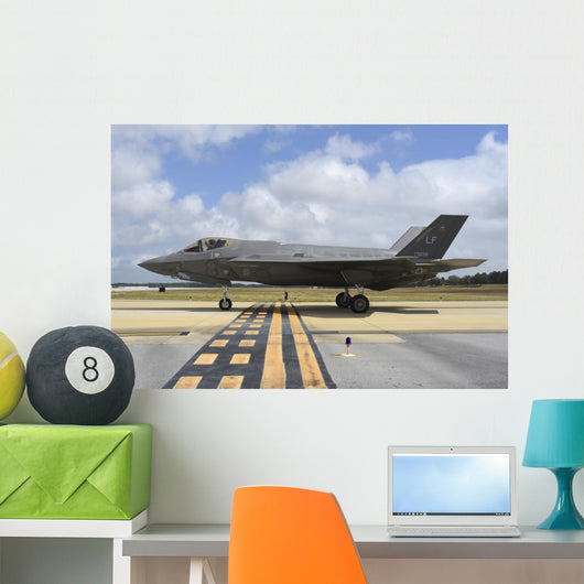 Us Air Force F-35a Left Wall Decal