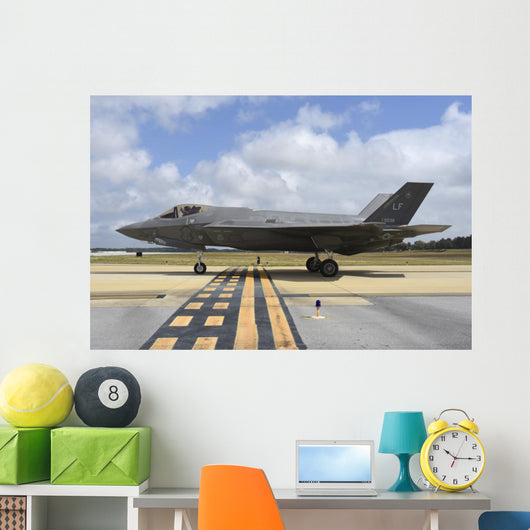 Us Air Force F-35a Left Wall Decal