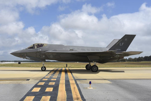 Us Air Force F-35a Left Wall Decal