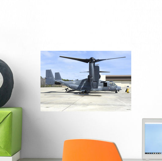 Cv-22b Osprey Ramp Hurlburt Wall Decal