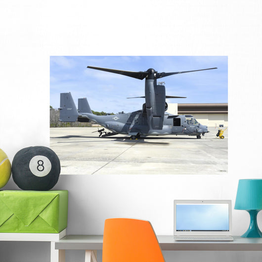 Cv-22b Osprey Ramp Hurlburt Wall Decal