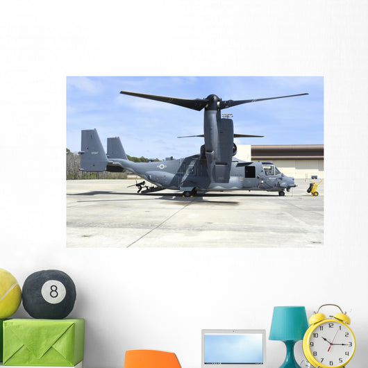 Cv-22b Osprey Ramp Hurlburt Wall Decal