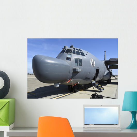 Mc-130h Combat Talon Ii Grounded Wall Decal