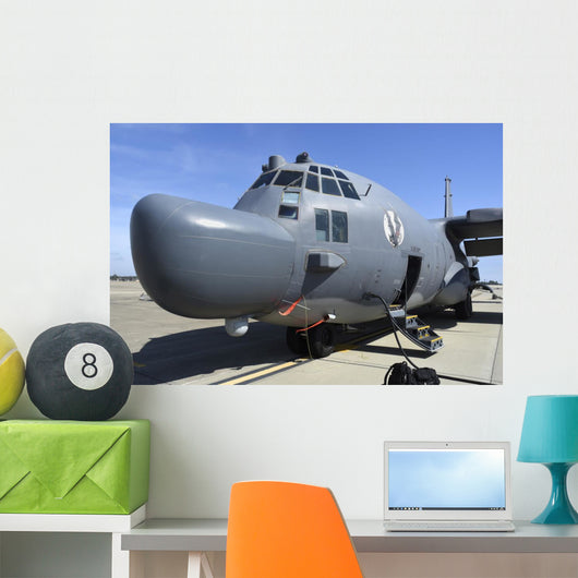 Mc-130h Combat Talon Ii Grounded Wall Decal