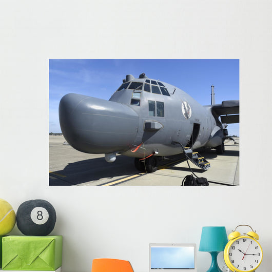 Mc-130h Combat Talon Ii Grounded Wall Decal