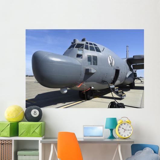 Mc-130h Combat Talon Ii Grounded Wall Decal
