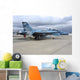 F A-18b Hornet Ramp Wall Decal
