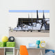 Row Us Marine Corps Line-up Wall Decal