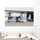 Us Marine Corps Mv-22b Left Wall Decal