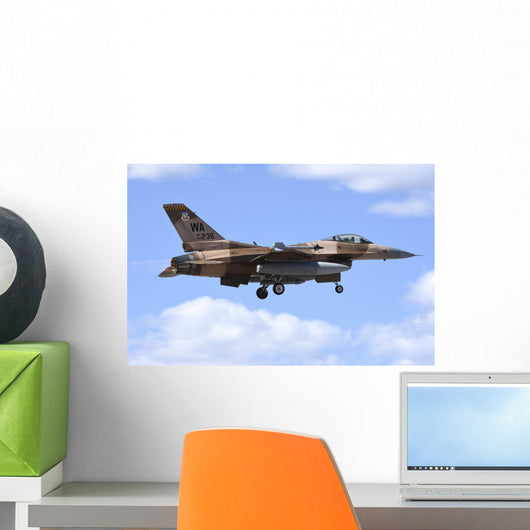 F-16c Fighting Falcon In-Flight Wall Decal