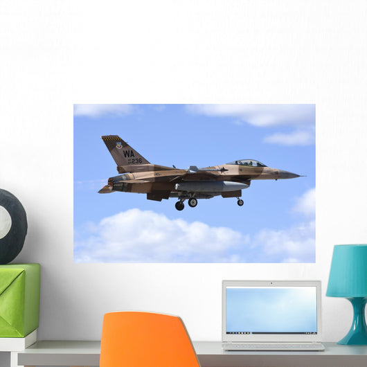 F-16c Fighting Falcon In-Flight Wall Decal