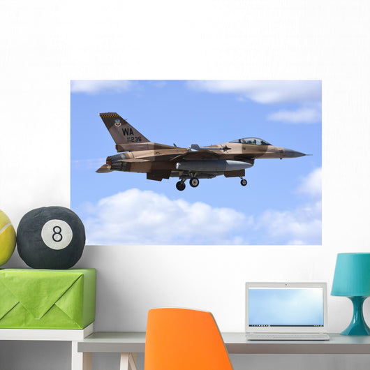 F-16c Fighting Falcon In-Flight Wall Decal