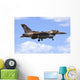 F-16c Fighting Falcon In-Flight Wall Decal