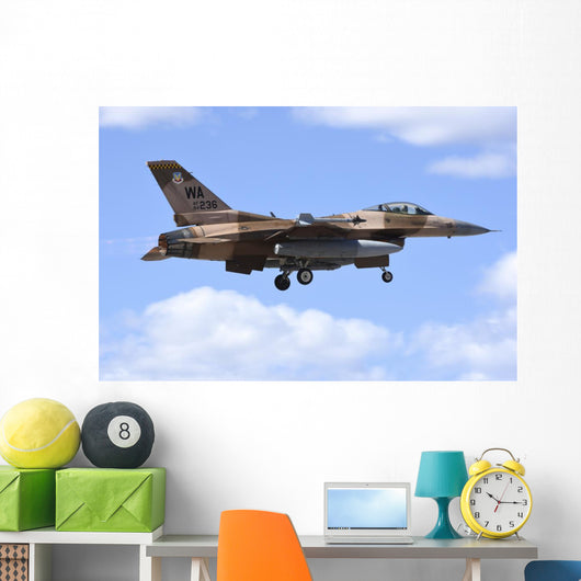 F-16c Fighting Falcon In-Flight Wall Decal