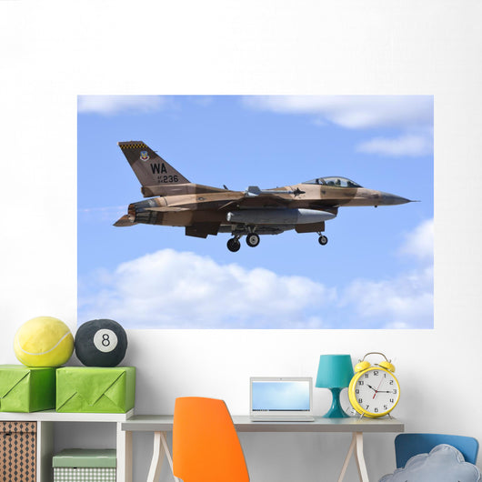 F-16c Fighting Falcon In-Flight Wall Decal