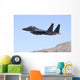 F-15e Strike Eagle Taking Wall Decal