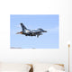 F-16c Fighting Falcon Wall Decal