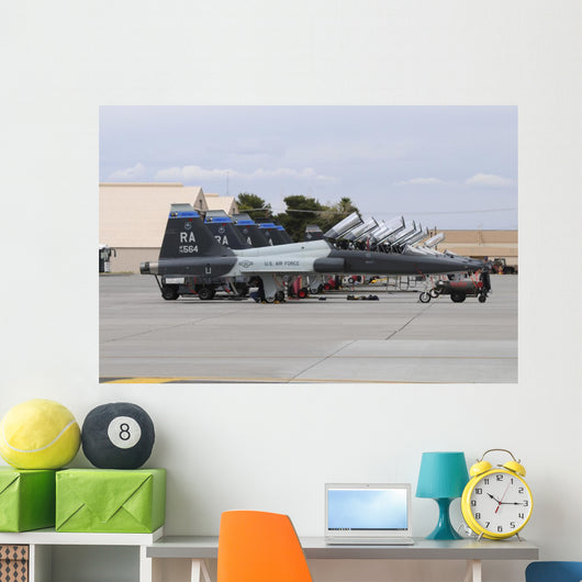 Row T-38c Trainer Jets Wall Decal