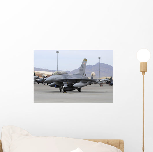 Us Air Force F-16c Left Profile Wall Decal