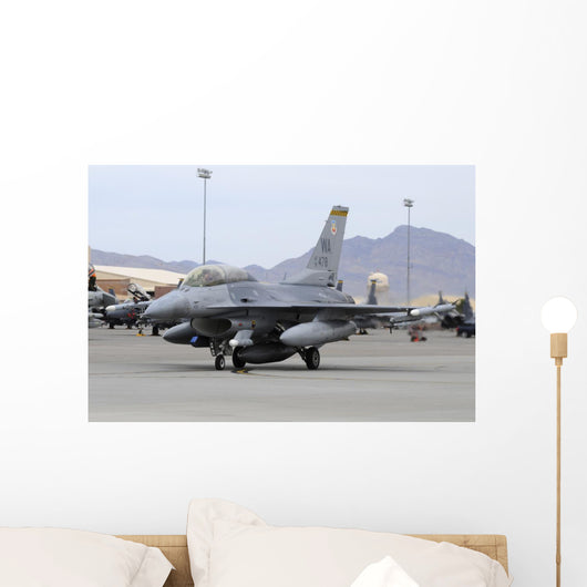 Us Air Force F-16c Left Profile Wall Decal