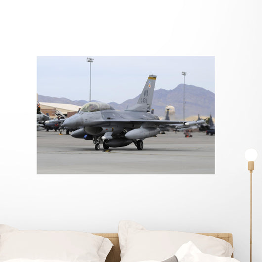 Us Air Force F-16c Left Profile Wall Decal