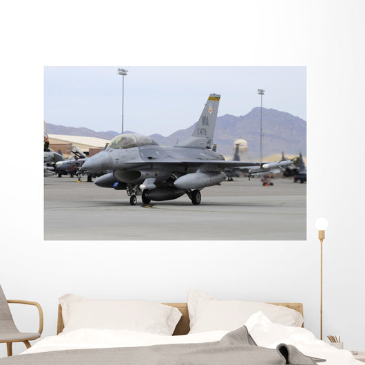 Us Air Force F-16c Left Profile Wall Decal