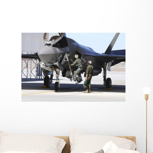 Us Marine Corps Pilot Wall Decal