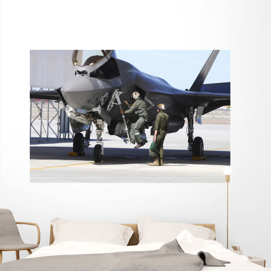 Us Marine Corps Pilot Wall Decal