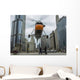 S-58t Helicopter Comes down Wall Decal