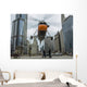 S-58t Helicopter Comes down Wall Decal