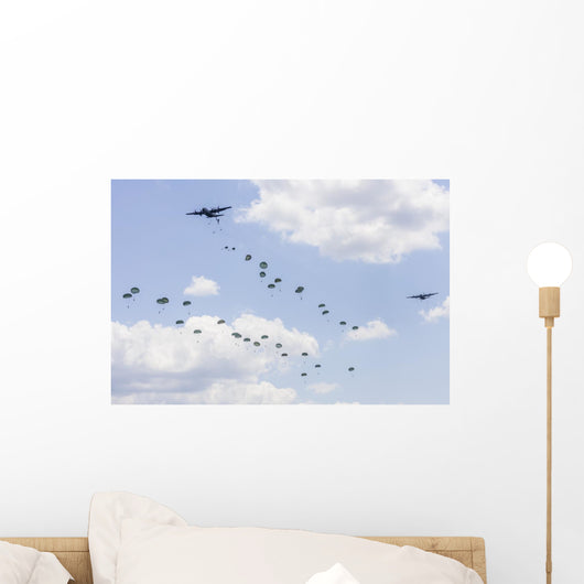 C-130 Hercules Drop Us Wall Decal