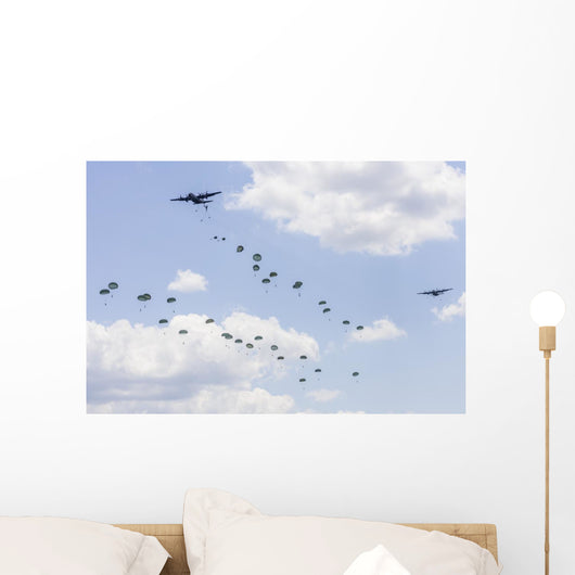 C-130 Hercules Drop Us Wall Decal