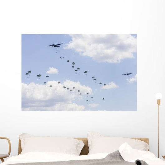 C-130 Hercules Drop Us Wall Decal