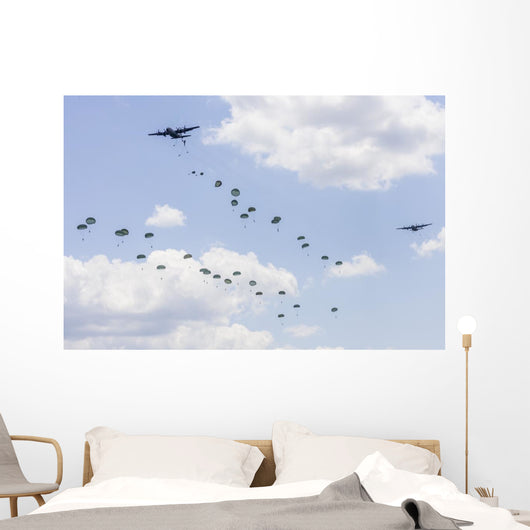 C-130 Hercules Drop Us Wall Decal