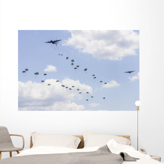 C-130 Hercules Drop Us Wall Decal