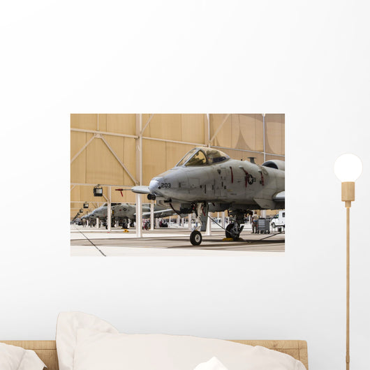 Us Air Force A-10 Hangar Wall Decal
