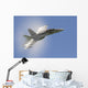 Us Navy F A-18f Breaking Sound Barrier Wall Decal