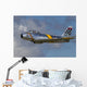 Vintage F-86 Sabre Warbird Wall Decal