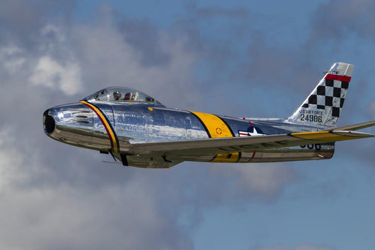 Vintage F-86 Sabre Warbird Wall Decal