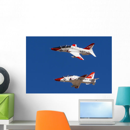Pair T-45 Goshawks Us Wall Decal