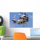 Bell 412 Helicopter Flies Wall Decal