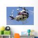 Bell 412 Helicopter Flies Wall Decal