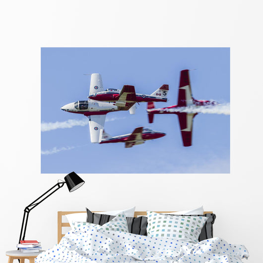 Royal Canadian Air Force Stunt Show Wall Decal